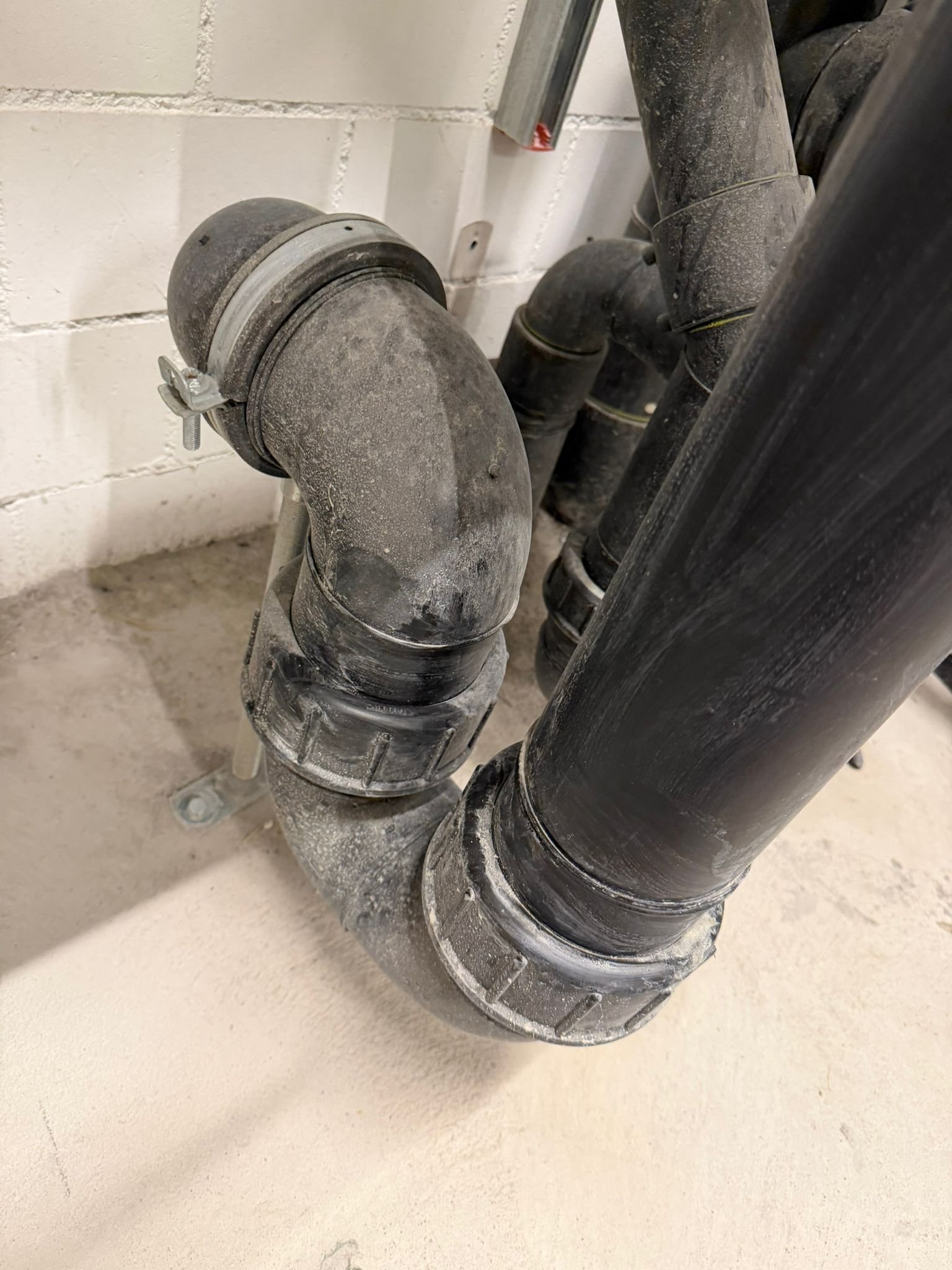 Zweiter Raum vor der Reinigung